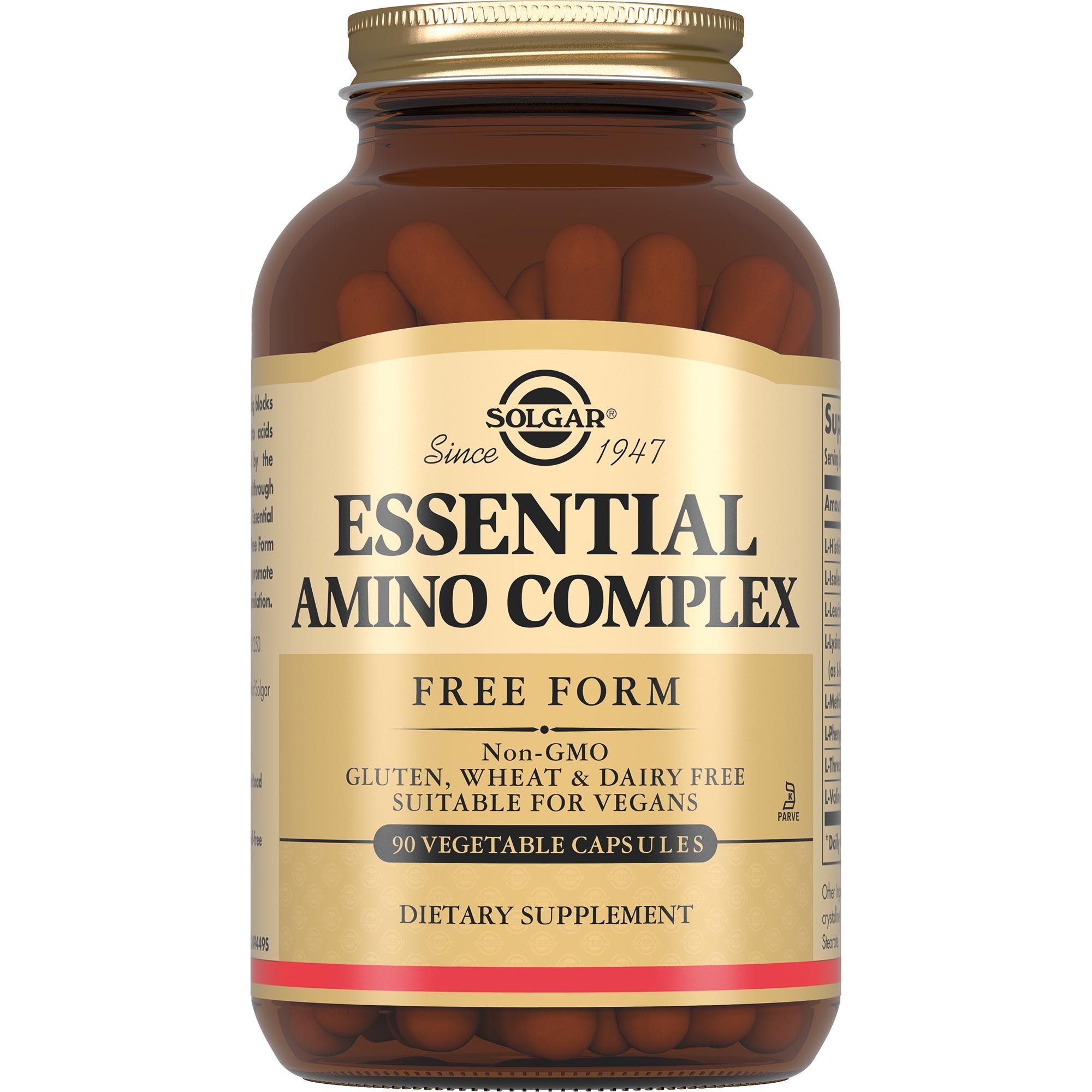 Изображение товара Комплекс основных аминокислот Solgar/Солгар капсулы 843мг 90шт