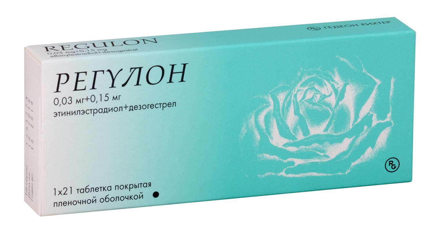 Изображение товара Регулон таблетки п/о 21 шт комбинированный контрацептив для женщин