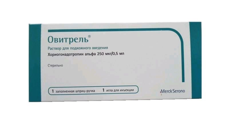 Изображение товара Овитрель раствор для подкожных инъекций 250 мкг 0,5 мл хоройогонадотропин