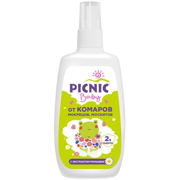 Изображение товара Спей от комаров для детей Baby Picnic 120 мл безопасный репеллент