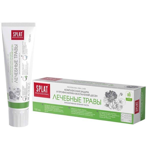 Изображение товара Паста зубная лечебные травы Professional Splat/Сплат 100мл