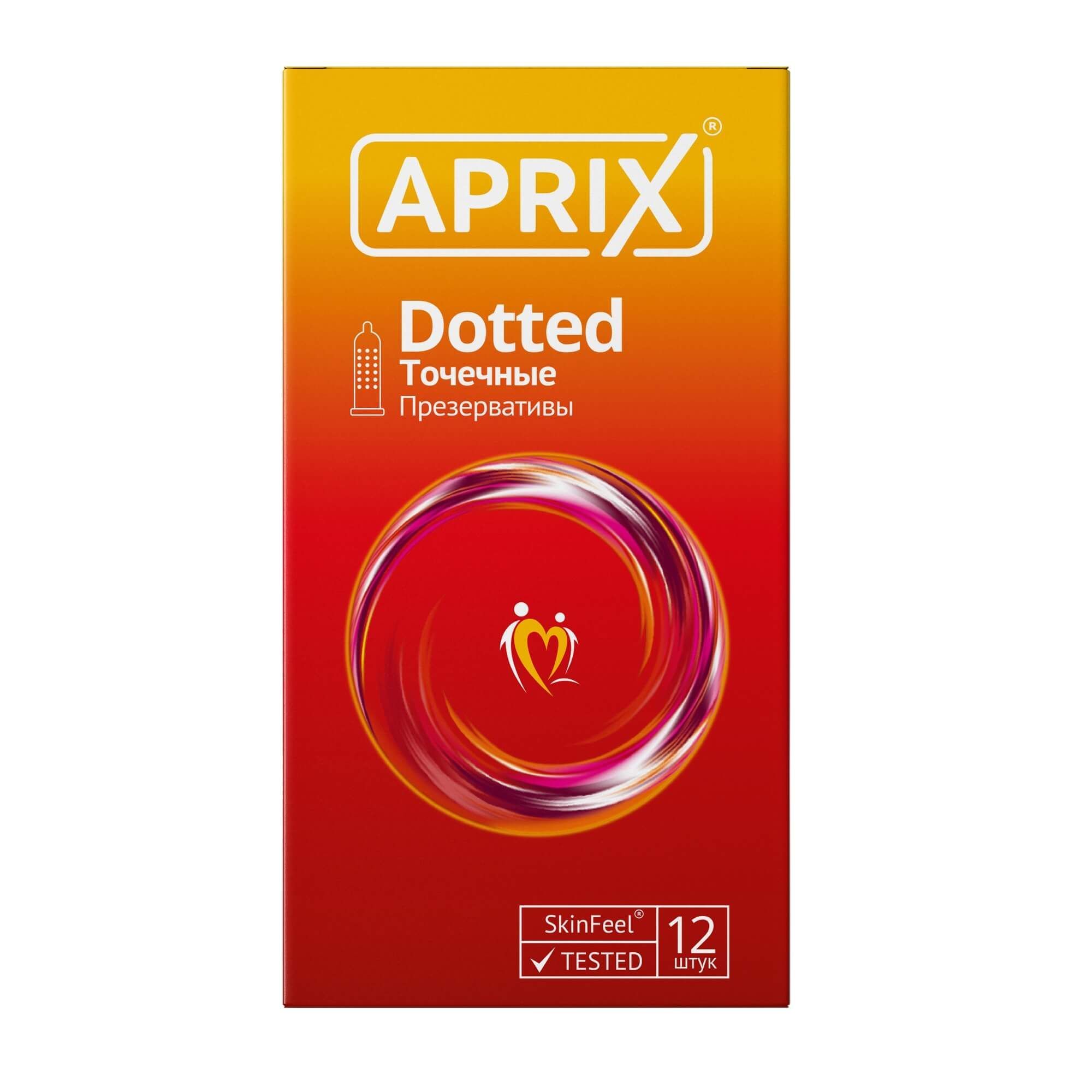 Изображение товара Презервативы точечные APRIX Dotted 12 шт безопасное наслаждение стимуляция