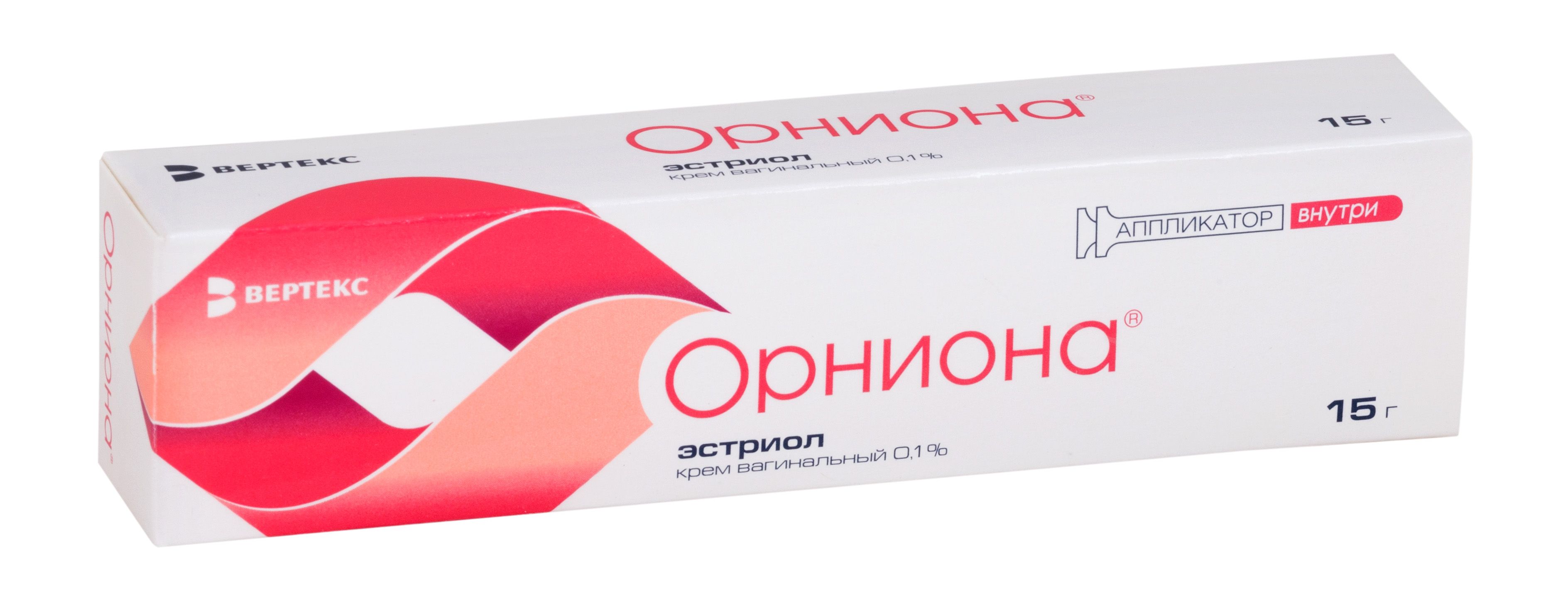 Изображение товара Орниона крем вагинальный 0,1% 15 г для женщин при менопаузе