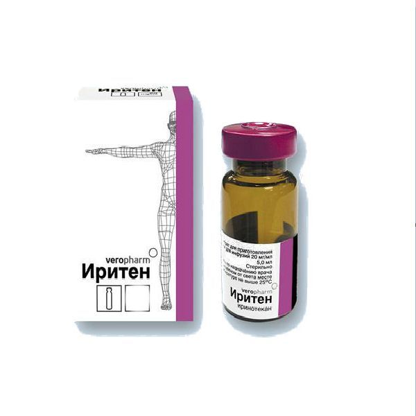 Изображение товара Иритен концентрат для приг. раствора для инфузий 20мг/мл 5мл