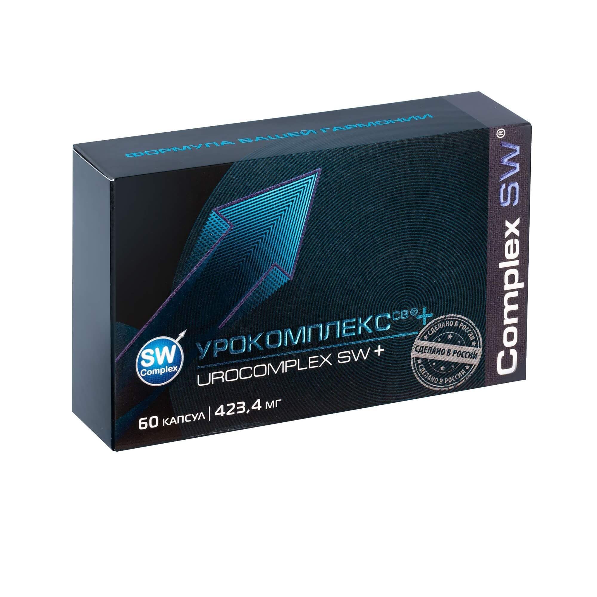 Изображение товара Урокомплекс Complex SW капсулы 423,4 мг 60 шт для здоровья мочеполовой системы