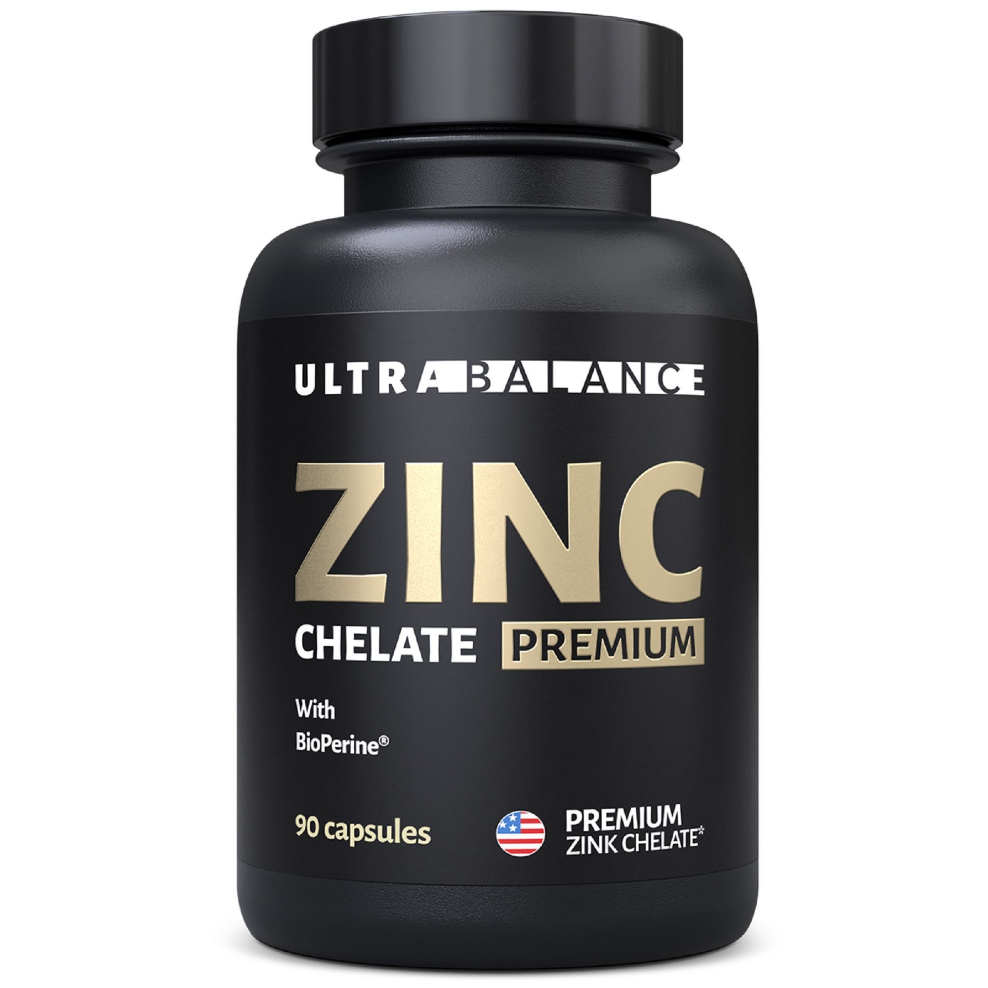 Изображение товара Цинк хелат Premium UltraBalance капсулы 600мг 90 шт