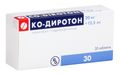Ко-Диротон таблетки 20мг+12,5мг 30шт