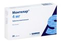 Монтелар таблетки жевательные 4мг 28шт