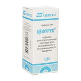 Цефурус порошок для приг. раствора для в/в и в/м введ. 1500мг Цефурус порошок для приг. раствора для в/в и в/м введ. 1500мг