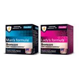 1X Энергия и иммунитет Больше чем поливитамины Man's formula/Мен-с формула капсулы 940мг 60шт + 1X Энергия и иммунитет Больше чем поливитамины Lady's formula/Ледис формула капсулы 955мг 60шт 1X Энергия и иммунитет Больше чем поливитамины Man's formula/Мен-с формула капсулы 940мг 60шт + 1X Энергия и иммунитет Больше чем поливитамины Lady's formula/Ледис формула капсулы 955мг 60шт