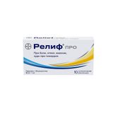 Релиф Про суппозитории ректальные 40мг+1мг 10шт