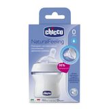 Бутылочка Chicco (Чикко) Natural Feeling с силиконовой соской от 0 мес. 150 мл Бутылочка Chicco (Чикко) Natural Feeling с силиконовой соской от 0 мес. 150 мл