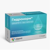 Гидронорм Витамир порошок для приг. раствора для приема внутрь саше-пакет 4,157г 10шт Гидронорм Витамир порошок для приг. раствора для приема внутрь саше-пакет 4,157г 10шт