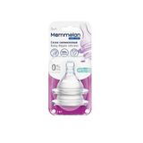 Соска силиконовая средний поток Mammelan/Маммелан с 3 мес. 2 шт.