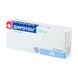 Диротон таблетки 20мг 28шт Диротон таблетки 20мг 28шт