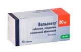 Вальсакор таблетки п/о плен. 80мг 90шт Вальсакор таблетки п/о плен. 80мг 90шт