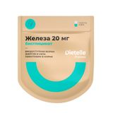 Железа бисглицинат Dietelle/Диетелль капсулы 400мг 60шт Железа бисглицинат Dietelle/Диетелль капсулы 400мг 60шт