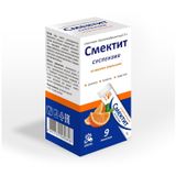 Смектит вкус апельсина суспензия для приема внутрь саше-пакет 10г 9шт