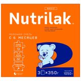 Смесь сухая молочная адаптированная последующая с 6 мес. 2 Nutrilak/Нутрилак пак. 1050г Смесь сухая молочная адаптированная последующая с 6 мес. 2 Nutrilak/Нутрилак пак. 1050г