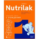 Смесь сухая молочная адаптированная начальная для детей 0 мес. 1 Nutrilak/Нутрилак 300г Смесь сухая молочная адаптированная начальная для детей 0 мес. 1 Nutrilak/Нутрилак 300г