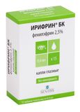 Ирифрин БК капли глазные 2,5% 0,4мл 15шт Ирифрин БК капли глазные 2,5% 0,4мл 15шт