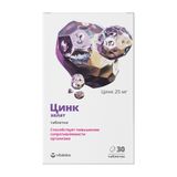 Цинк хелат Vitateka/Витатека таблетки 600мг 30шт Цинк хелат Vitateka/Витатека таблетки 600мг 30шт