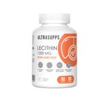 Лецитин UltraSupps/Ультрасаппс капсулы мягкие 1850мг 90шт