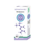 Мерифатин МВ таблетки с пролонг. высвоб. 500мг 60шт