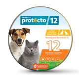 Protecto 12 Neoterica oшейник для собак мелких пород от блох и клещей 2шт