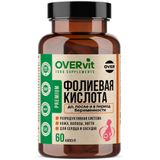 Фолиевая кислота OVERvit Over/Овер капсулы 60шт