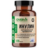 Инулин OVERvit Over/Овер капсулы 120шт Инулин OVERvit Over/Овер капсулы 120шт
