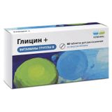 Глицин+Витамины группы В вкус яблока Renewal/Реневал таблетки для рассасывания 130мг 60шт Глицин+Витамины группы В вкус яблока Renewal/Реневал таблетки для рассасывания 130мг 60шт
