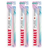 3Х Щетка зубная средней жесткости Pure Lacalut/Лакалют
