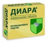Диара таблетки жевательные 2мг 8шт