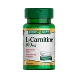 L-карнитин 500мг Nature's Bounty/Нэйчес баунти таблетки 1302мг 30шт