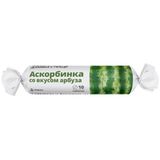 Аскорбинка со вкусом арбуза Vitateka/Витатека таблетки 25мг 10шт Аскорбинка со вкусом арбуза Vitateka/Витатека таблетки 25мг 10шт