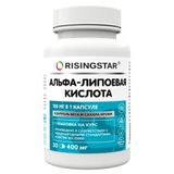Альфа-липоевая кислота Risingstar капсулы 400мг 30шт Альфа-липоевая кислота Risingstar капсулы 400мг 30шт