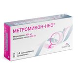 Метромикон-Нео суппозитории вагинальные 500мг+100мг 14шт Метромикон-Нео суппозитории вагинальные 500мг+100мг 14шт