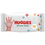 Салфетки влажные детские многослойные Huggies/Хаггис 56шт