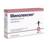 Минолексин капсулы 50мг 20шт Минолексин капсулы 50мг 20шт