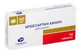 Ирбесартан Канон таблетки 300мг 14шт Ирбесартан Канон таблетки 300мг 14шт