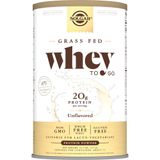 Вэй ту гоу сыворотка белковая без ароматизатора Solgar/Солгар порошок банка 377г