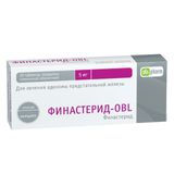 Финастерид-OBL таблетки п/о плен. 5мг 30шт Финастерид-OBL таблетки п/о плен. 5мг 30шт