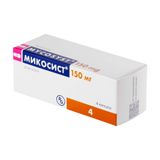 Микосист капсулы 150мг 4шт Микосист капсулы 150мг 4шт