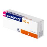 Микосист капсулы 150мг 2шт Микосист капсулы 150мг 2шт