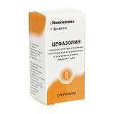 Цефазолин порошок для приг. раствора для в/в и в/м введ. 1000мг