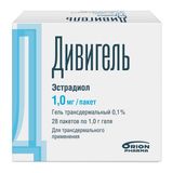 Дивигель гель для наружного применения пакетик 0,1% 1г 28шт