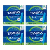 4Х Тампоны с аппликатором TAMPAX (Тампакс) Compak Super, 16 шт. 4Х Тампоны с аппликатором TAMPAX (Тампакс) Compak Super, 16 шт.