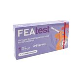 Тест-полоска для качественного определения ранней беременности в моче ИХ ХГЧ комплект 3 FEAtest/ФЕАтест