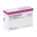 Бозентан таблетки п/о плен. 125мг 56шт Бозентан таблетки п/о плен. 125мг 56шт
